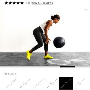 BRAND NEW sold out Neon yellow NOBULL Sz 7 W, 5.5M